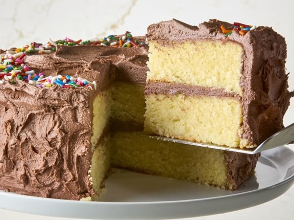 Perfect yellow cake