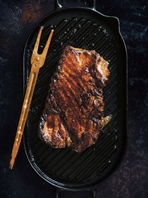 Perfectly cooked steaks