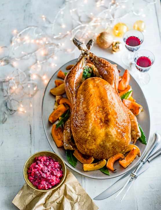 Perfectly cooked turkey