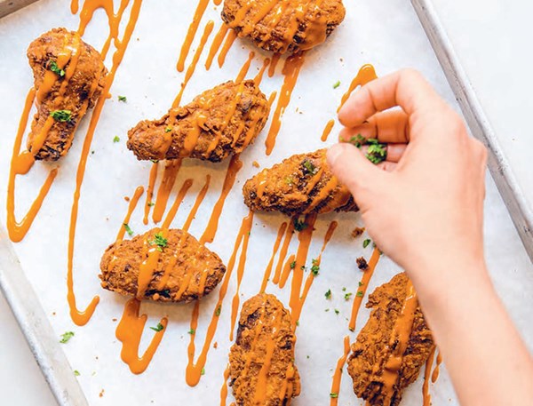 Peri peri chicken wings