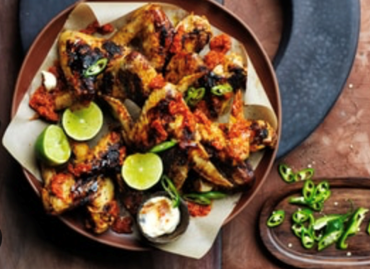 Peri peri chicken wings