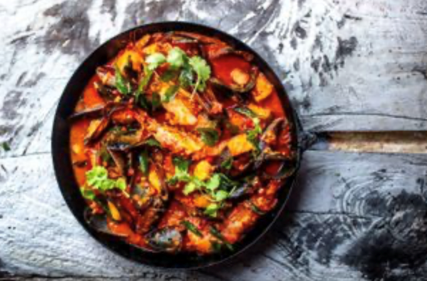 Peri peri seafood curry