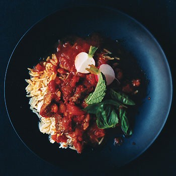 Persian beef-and-split-pea stew