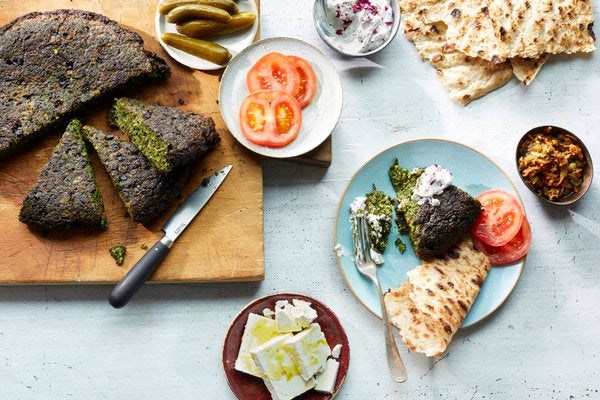 Persian herb frittata (Kuku sabzi)