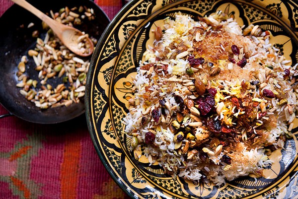 Persian jeweled rice 