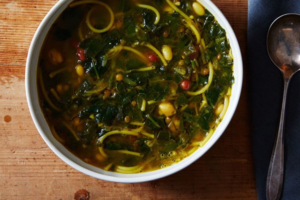 Persian New Year's noodle soup