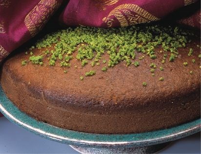 Persian pistachio cake