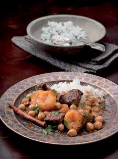 Persian saffron and honey lamb stew