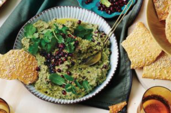 Persian smoked eggplant dip (Kali kabob)