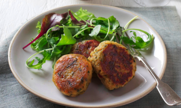 Persian spiced lentil patties