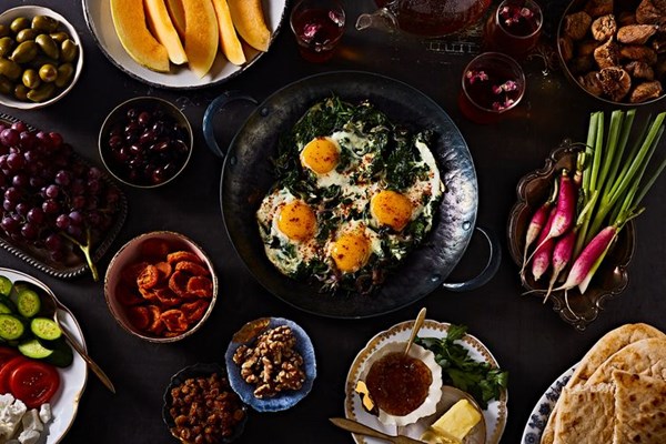 Persian spinach & eggs (Nargesi) 