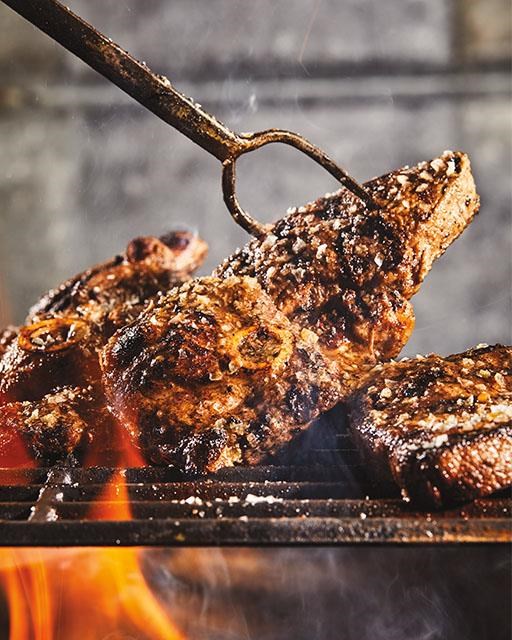 Persian-style lamb steaks