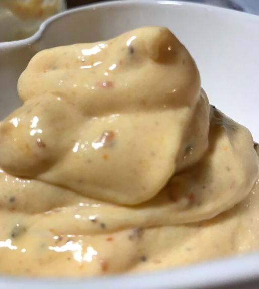 Persimmon ice cream