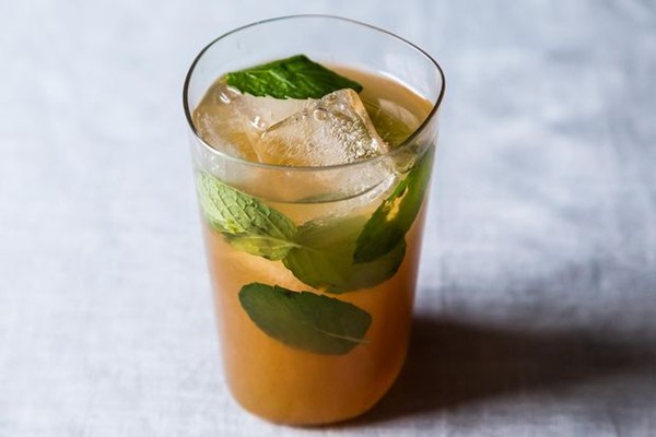 Persimmon mojitos