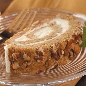 Persimmon nut rolls