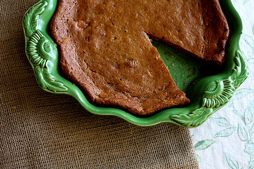 Persimmon pudding