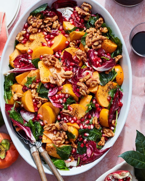 Persimmon salad