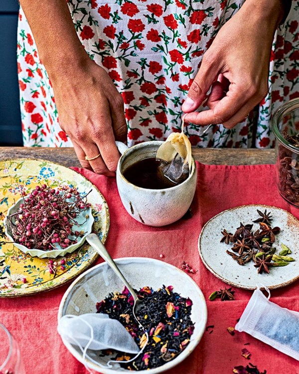 Personalised tea bags 