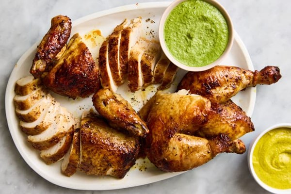 Peruvian roast chicken (Pollo a la brasa) 