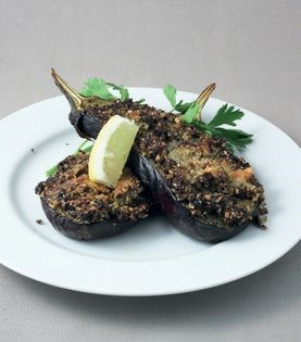 Pesto aubergine