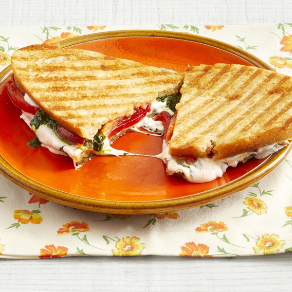 Pesto Caprese panini