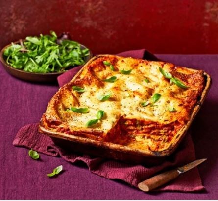 Pesto chicken lasagne