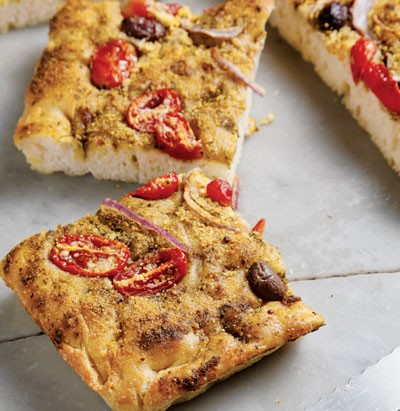 Pesto focaccia