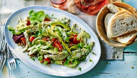 Pesto lemon chicken