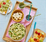 Pesto pasta spread
