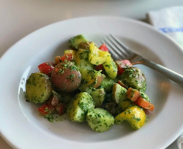 Pesto potato salad
