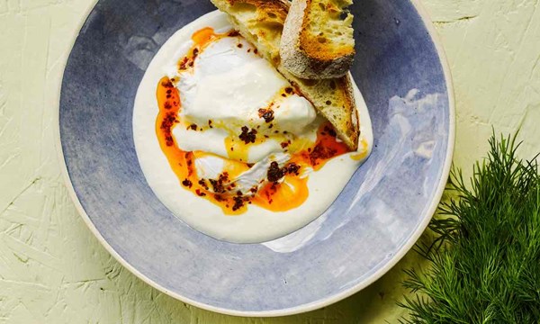 Peter Gordon’s Turkish eggs