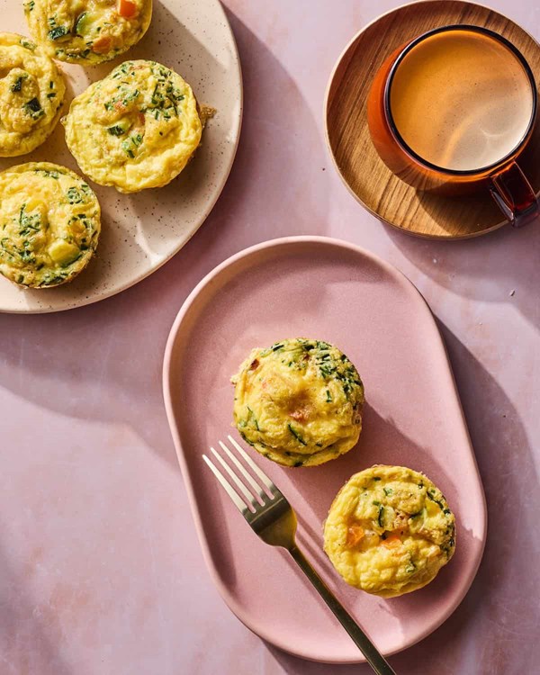 Petite vegetable frittatas