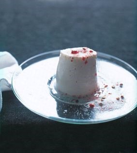 Petits Suisses with pink peppercorn sugar