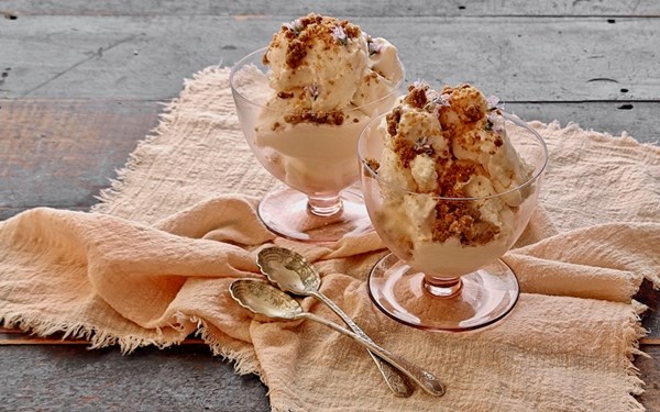Philadelphia-style ice cream