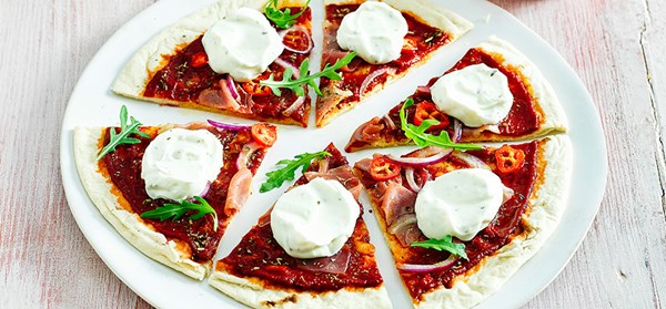 Philadelphia thin crust pizzas