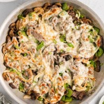 Philly cheesesteak bowls
