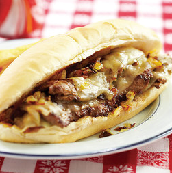 Philly cheesesteaks