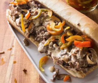 Philly cheesesteaks
