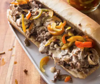 Philly cheesesteaks