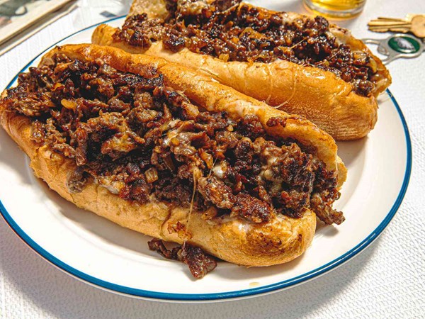 Philly cheesesteaks 