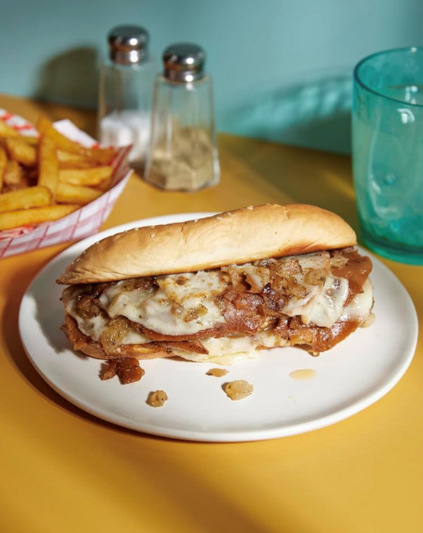 Philly cheesesteaks