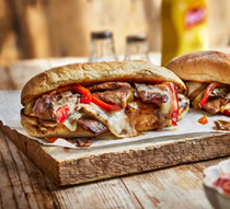 Philly cheesesteaks