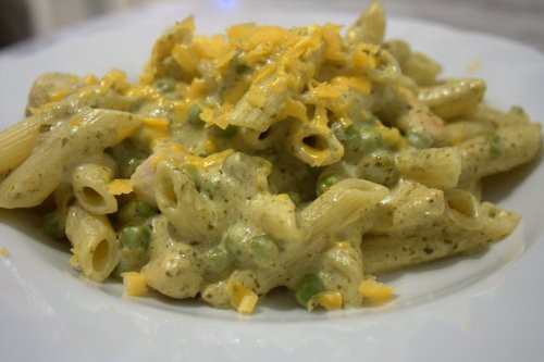 Philly pesto chicken pasta