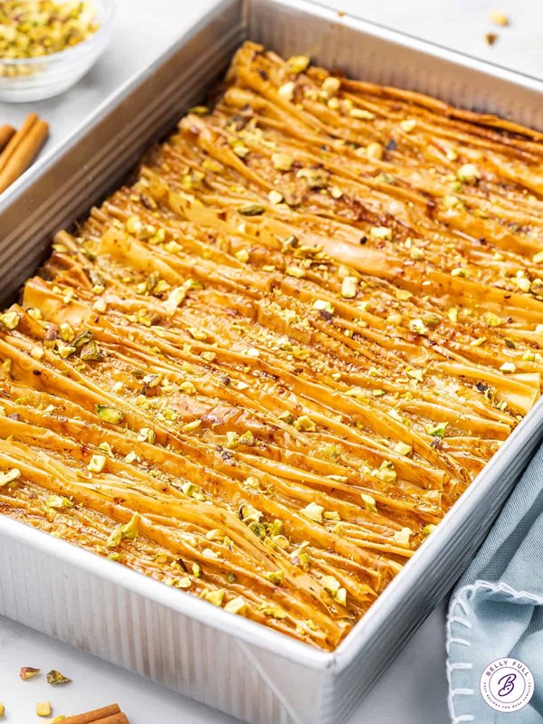 Phyllo crinkle dessert (Muakacha)