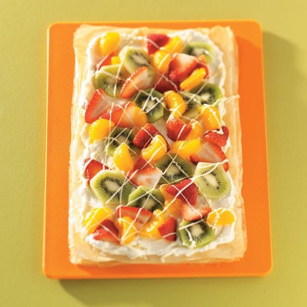 Phyllo fruit tart