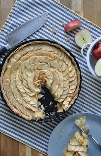 Picardie apple tarte (Tarte aux pommes)