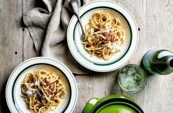 Pici with breadcrumbs (Pici con de briciole)