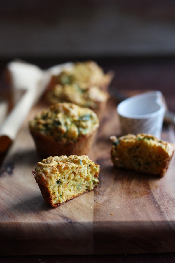 Pick-me-up veggie muffins