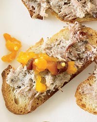 Pickled apricots