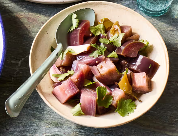 Pickled aubergine